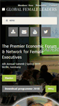 Mobile Screenshot of globalfemaleleaders.com